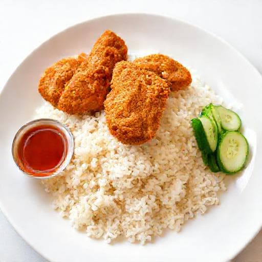 ข้าวมันไก่ทอดเร็ว