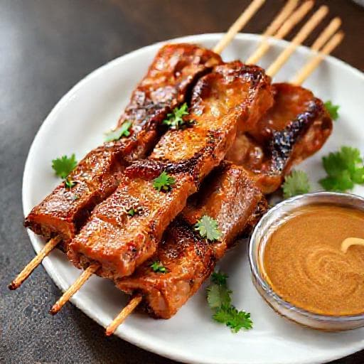 หมูปิ้งนมสด สูตรดั้งเดิม
