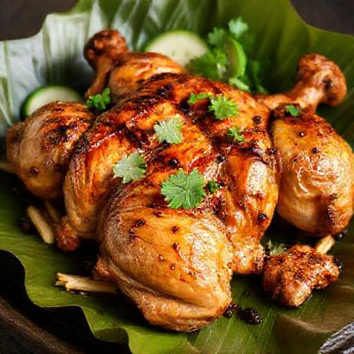 ไก่ย่างเขาสวนกวาง สูตรดั้งเดิม