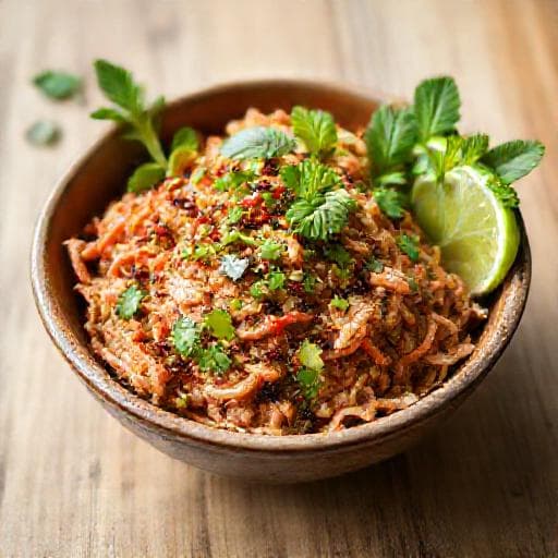 ลาบไก่ (สูตรดั้งเดิม)
