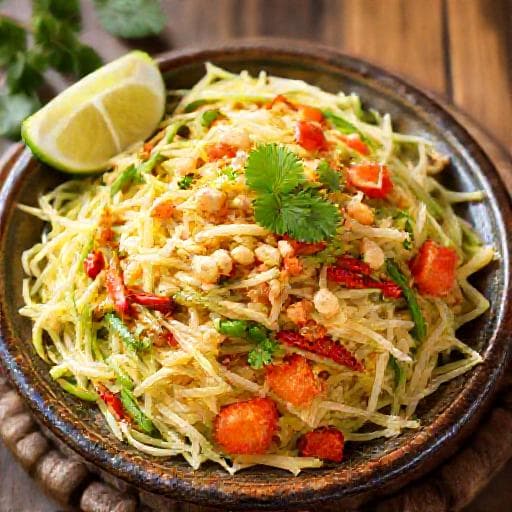 ตำไทยไข่เค็ม (สูตรดั้งเดิม)