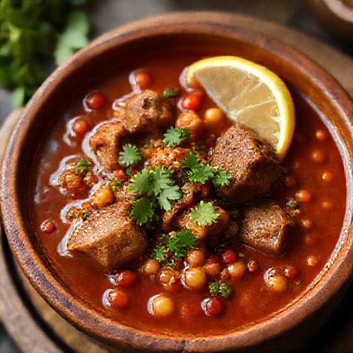 الحريرة المغربية التقليدية