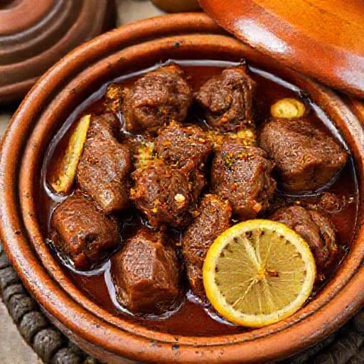 طنجية مراكشية تقليدية