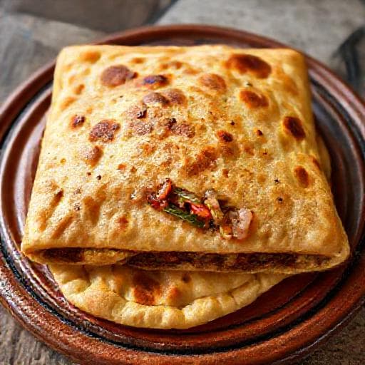 مسمن محشو بالخضار