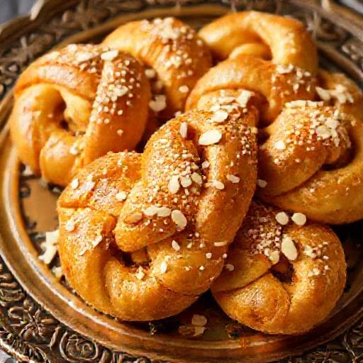 شباكية باللوز والعسل