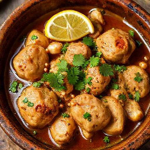 مثوم دجاج تقليدي