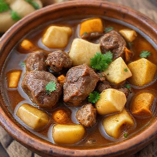 مطازيز لحم تقليدي