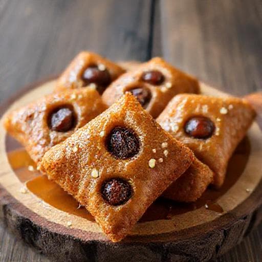 مقروض ليبي باللوز والتمر