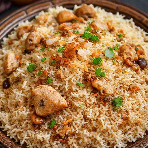 مكبوس دجاج قطري تقليدي
