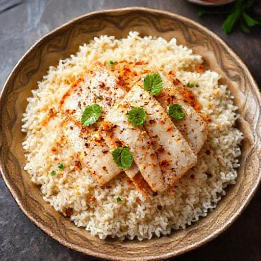 زربيان حضرمي بالسمك