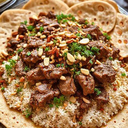 منسف أردني تقليدي