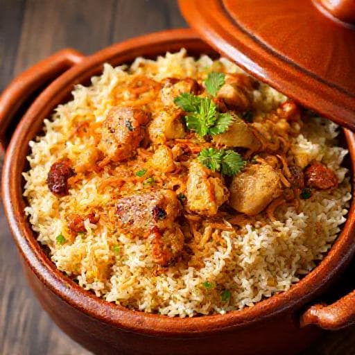 برياني دجاج تقليدي