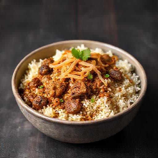 برياني لحم سريع وسهل