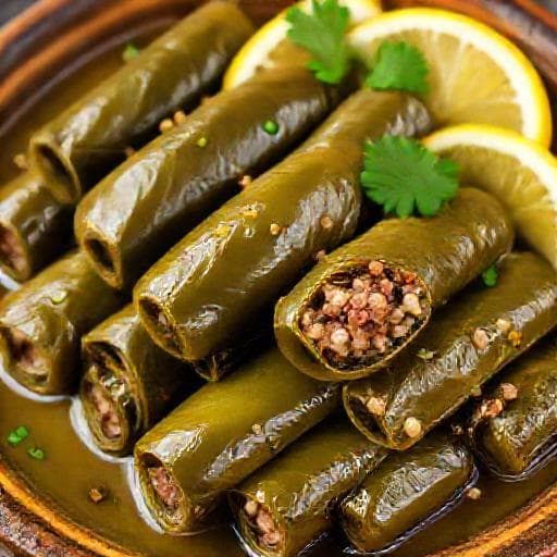 يالنجي ورق عنب تقليدي