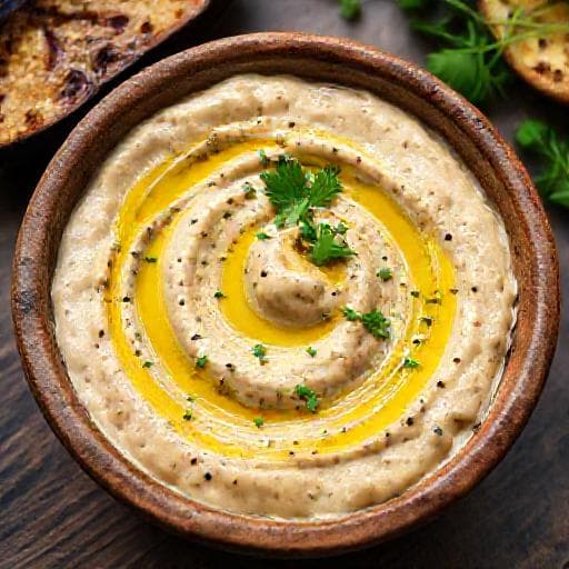 بابا غنوج تقليدي