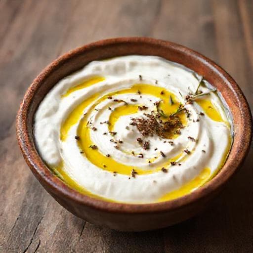 لبنة بالزيت التقليدية