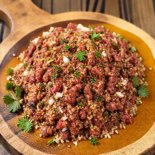 كبة نية سريعة باللحم المفروم