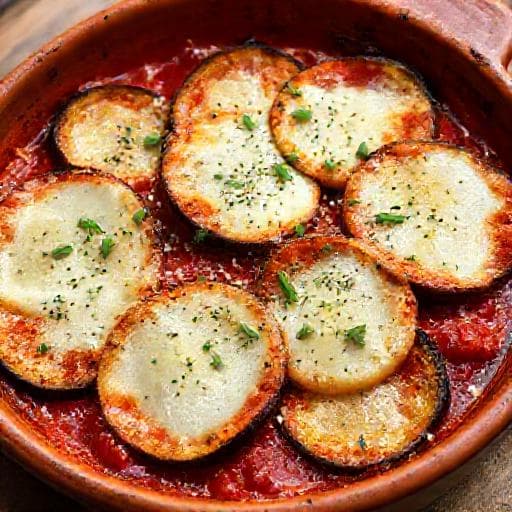 Μελιτζάνα Parmigiana με Καπνιστή Γεύση