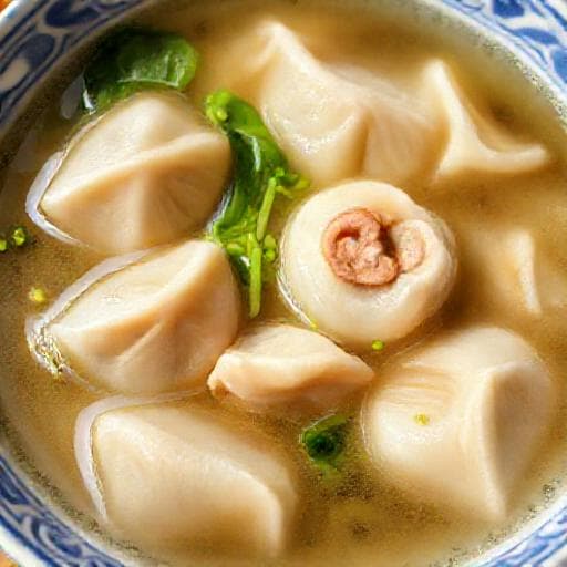 Παραδοσιακή Σούπα Wonton
