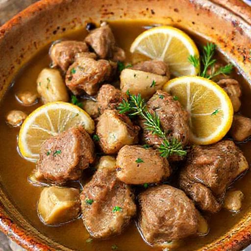 Αρνί με Αγκινάρες (Κλασική Συνταγή)