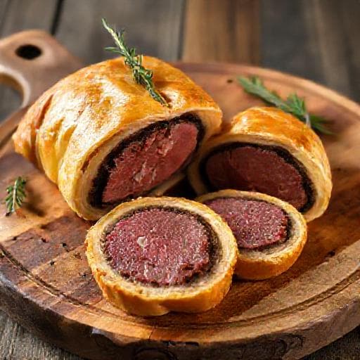 Γρήγορο Μοσχάρι Wellington με Σφολιάτα
