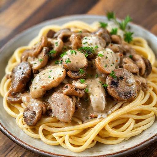 Γρήγορο Μοσχάρι Stroganoff