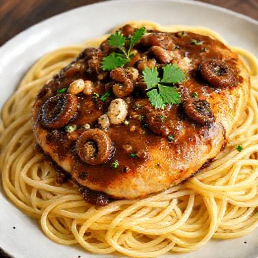 Κοτόπουλο Marsala Κλασικό