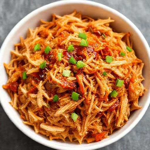Γρήγορο Κοτόπουλο Στηθός Σχισμένο (Quick Pulled Chicken)