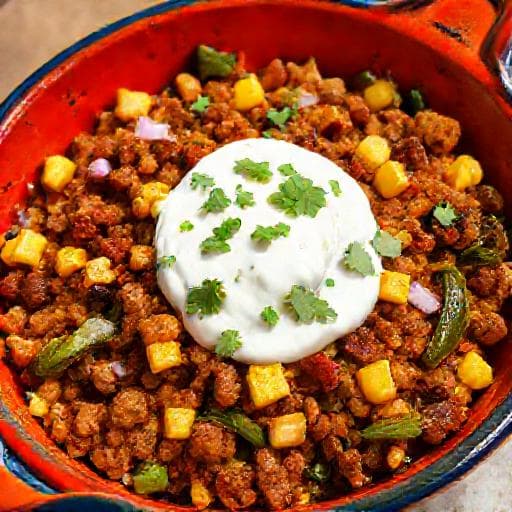 Chorizo and Poblano Breakfast Hash