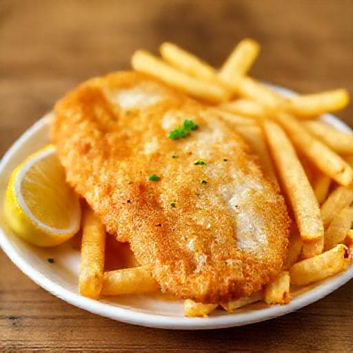 Quick Beer-Battered Fish and Chips