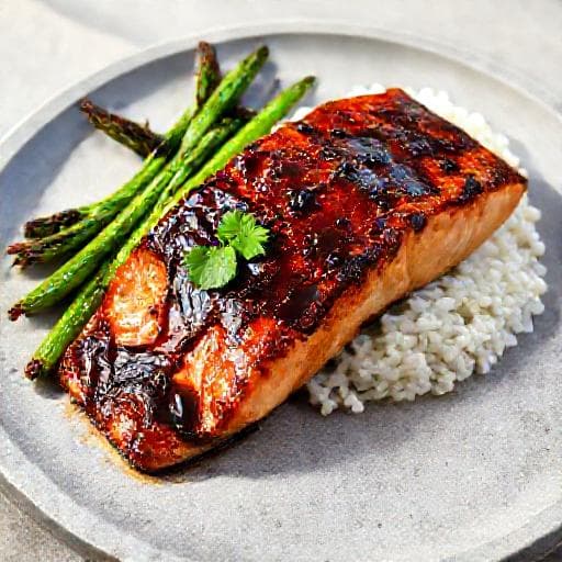 Miso-Glazed Salmon Teriyaki