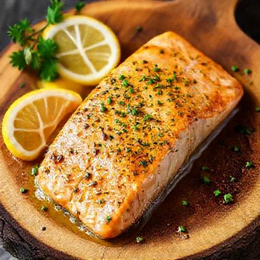 Quick Garlic Butter Salmon