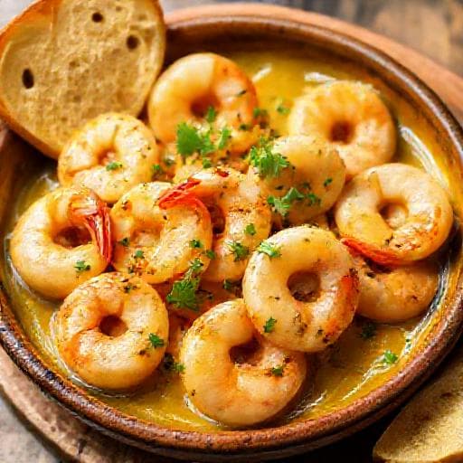 Quick Garlic Butter Shrimp Scampi
