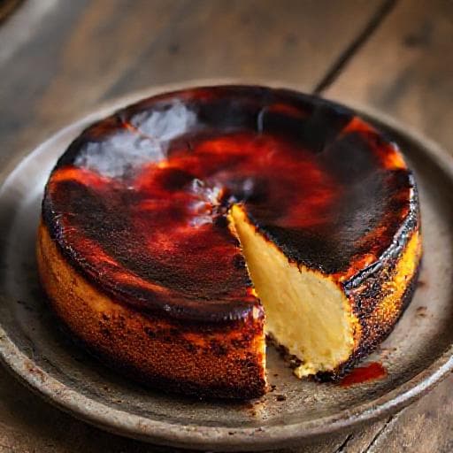 Classic Basque Burnt Cheesecake