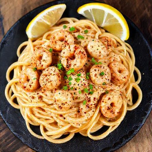 Spicy Cajun Shrimp Alfredo