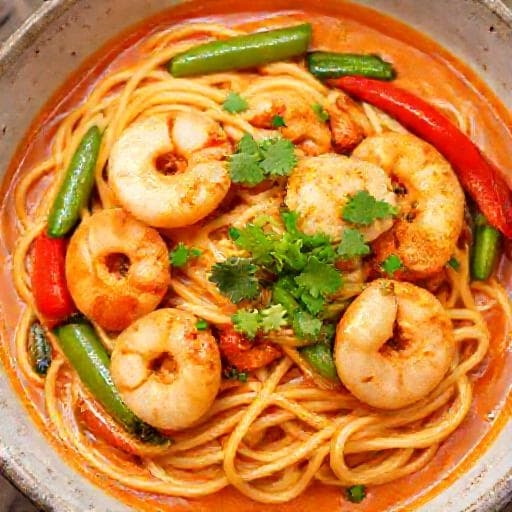 Quick & Easy Thai Red Curry Noodles