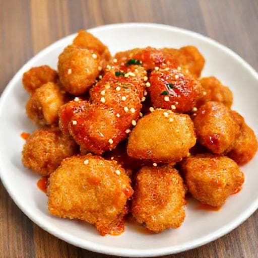 Quick Korean Fried Chicken (Simplified)