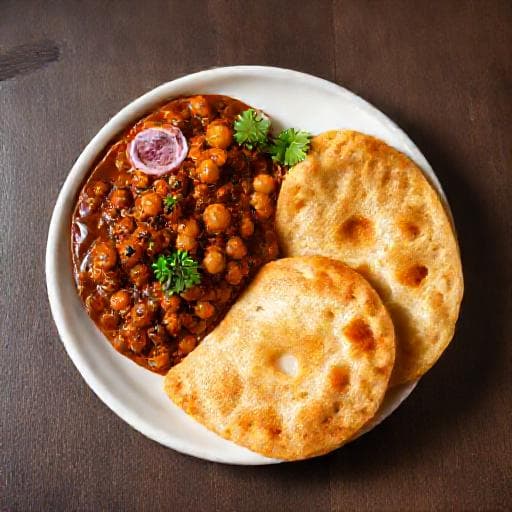 Classic Chole Bhature