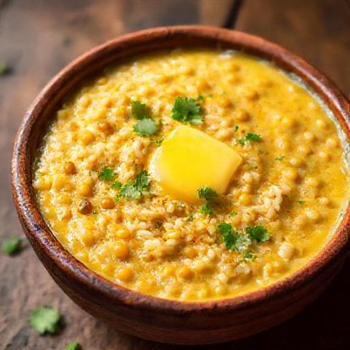 Classic Moong Dal Khichdi