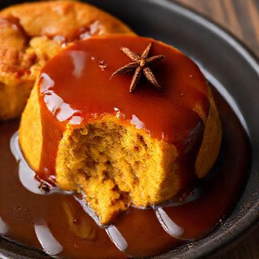 Malva Pudding with Rooibos Caramel