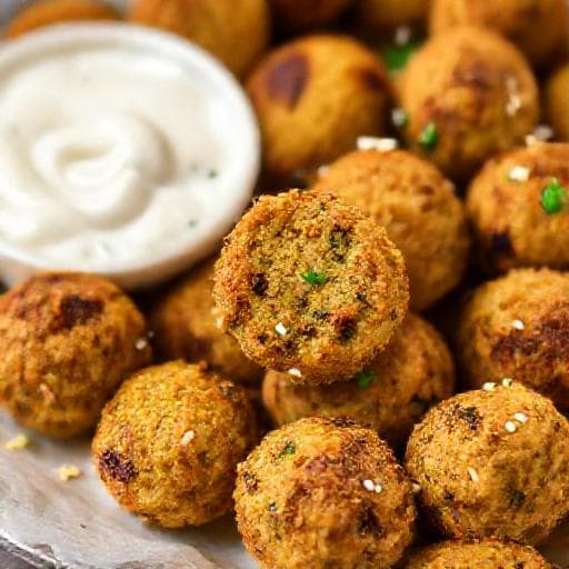 Baked Falafel Bites