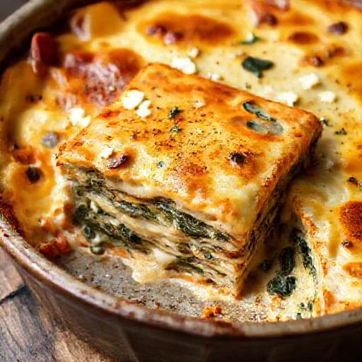 Spanakopita Lasagna