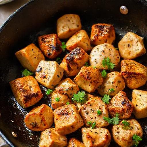Quick Skillet Chicken Souvlaki