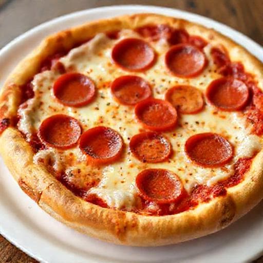 Quick Chicago-Style Deep-Dish Pizza