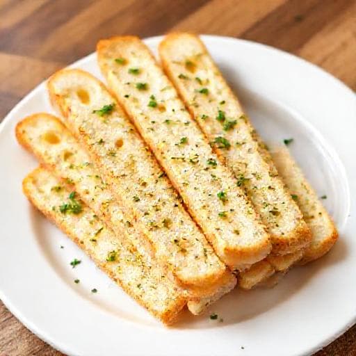 Quick Garlic Breadsticks
