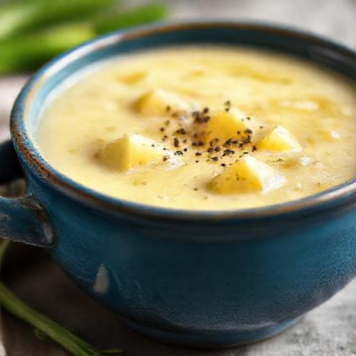 Quick & Easy Potato Leek Soup