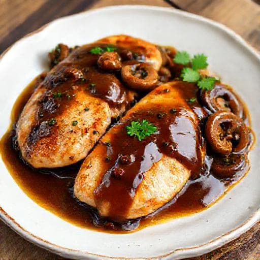 Classic Chicken Marsala