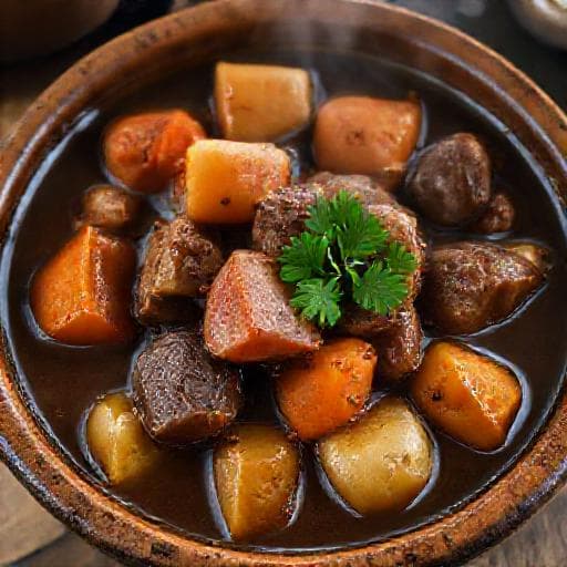Traditional Beef and Guinness Stew
