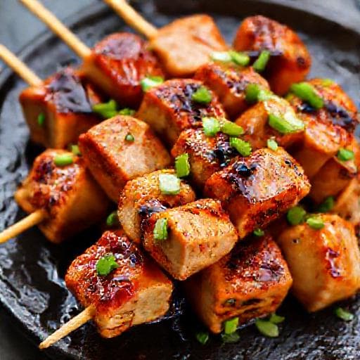 Teriyaki Chicken Skewers (Yakitori Style)