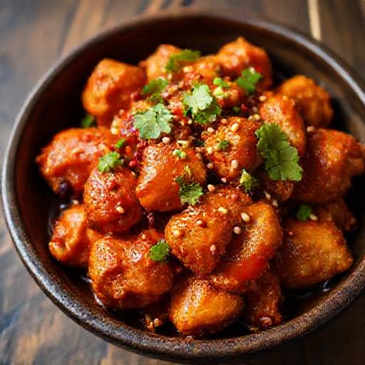 Spicy Sichuan Sesame Chicken